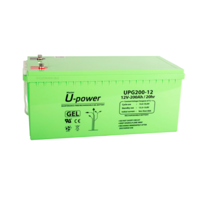MasterBattery Batterie Gel 12V, 200 Ah 12M