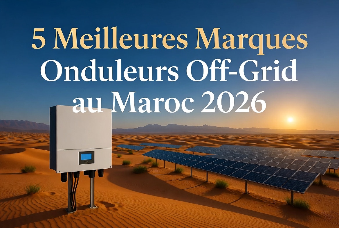 5 Meilleures Marques Onduleurs Off-Grid au Maroc 2026